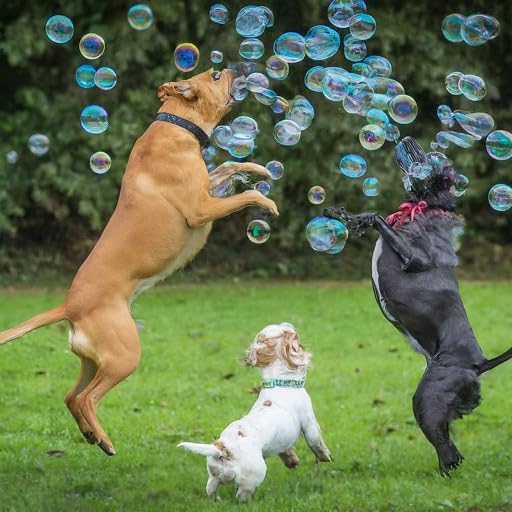 Tear-free Bubbletastic nozzle shown for gentle, kid-friendly bubble sessions.