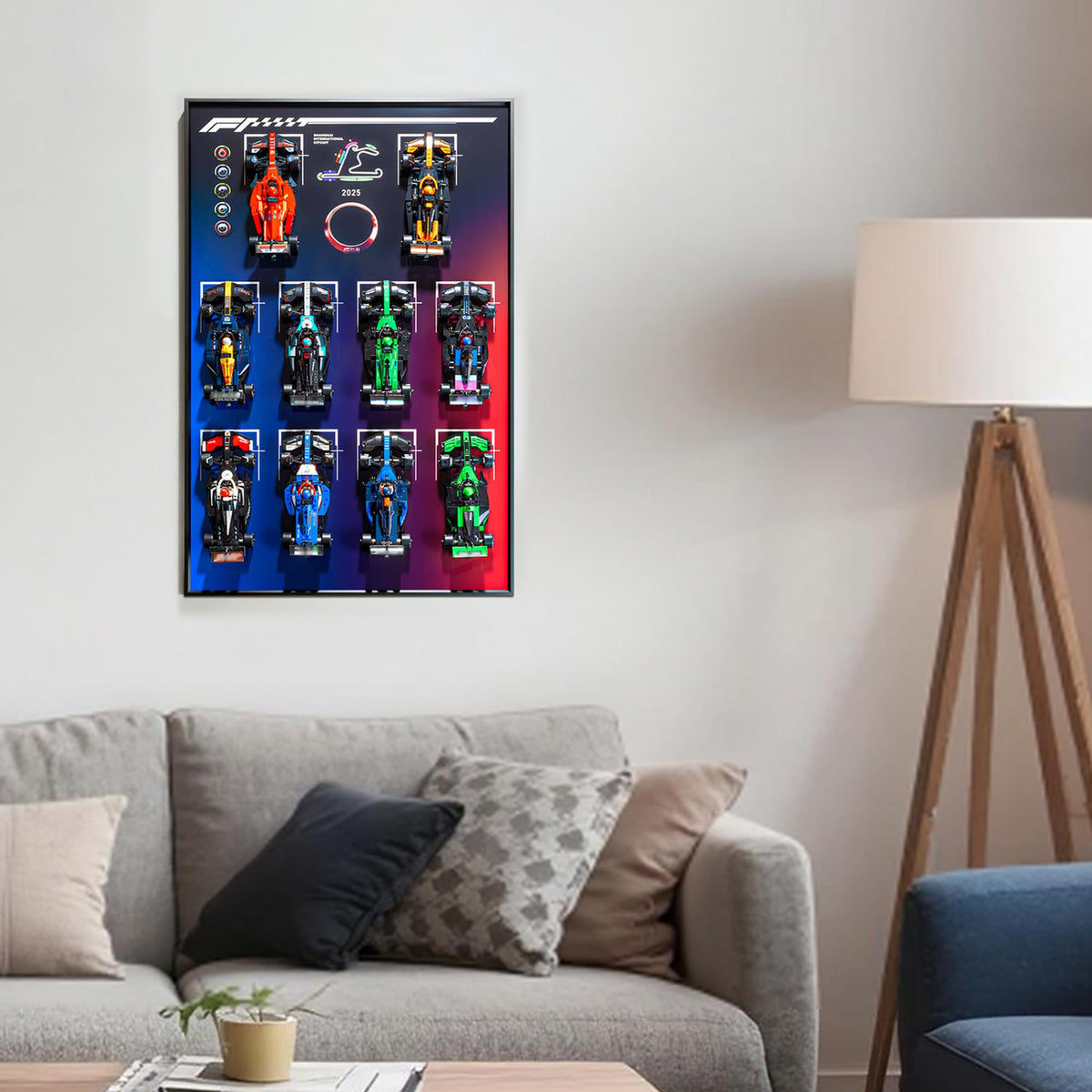 Bublacces wall-mount highlights UV-resistant coating preserving model colors