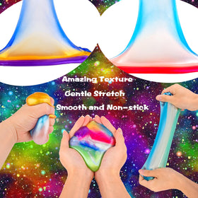Bucaikein galaxy slime makes a bright gift idea for kids' celebrations.