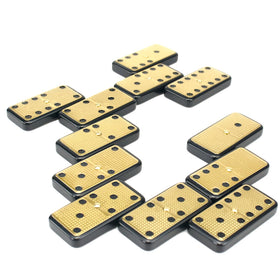 Bucher&Rossini dominoes travel-ready in luxury case for on-the-go fun