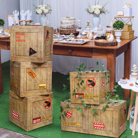Bucherry all-occasion dino decor suits birthdays, baby showers, classrooms.
