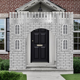 Bucherry medieval castle arch entryway for immersive play and photos.