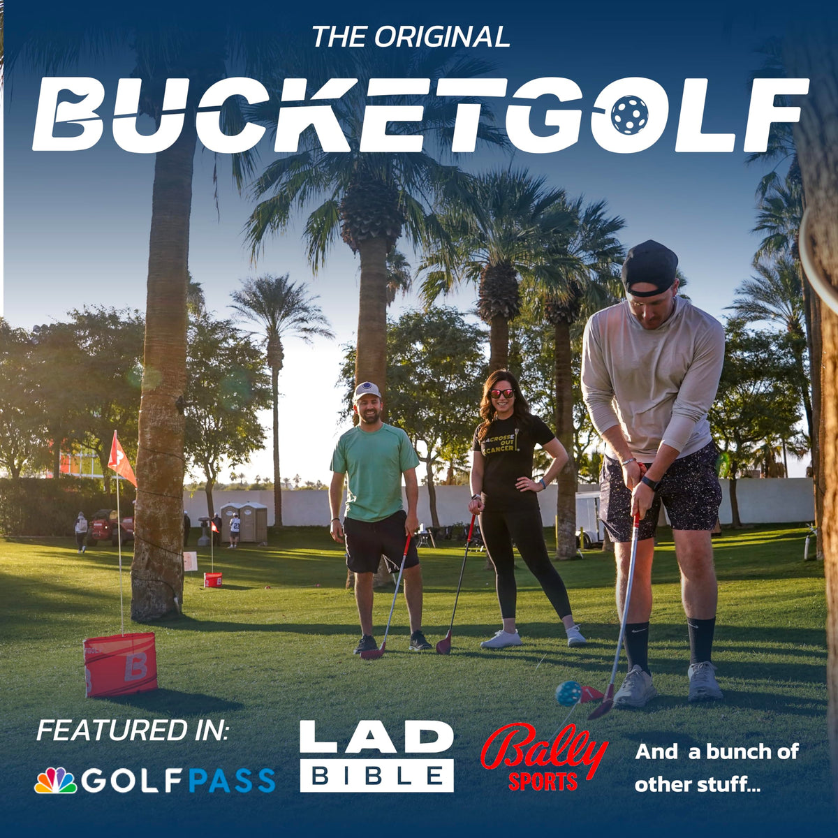 bucketgolf Northern California brand team ships orders with in-house care.