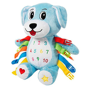 Buckle Toys Barkley Dog decorative shapes and numbers for color recognition