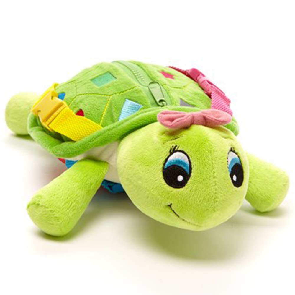 Buckle Toys Belle Turtle learning-activity enhances motor skills during play