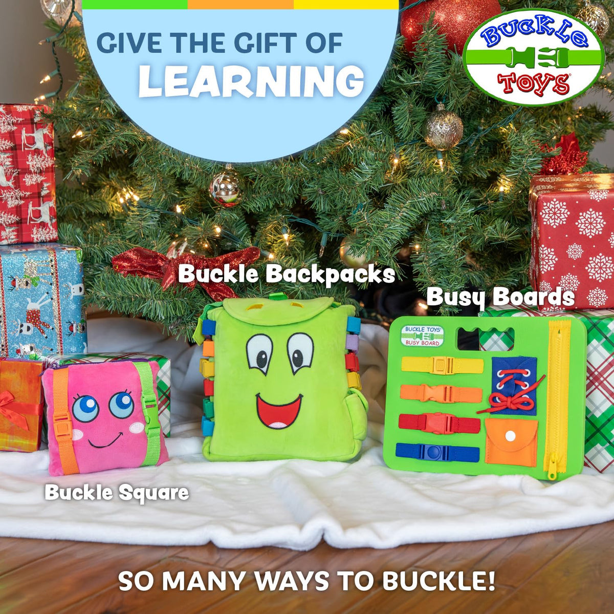 Buckle Toys Boink Pig durable design with farm-themed appeal.