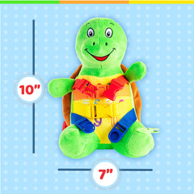Buckle Toys Bucky Turtle counting numbers activity for early numeracy