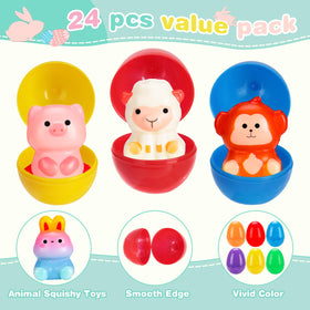 Budbof snap-lock reusable eggs support year-round fun.