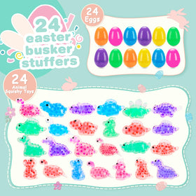 Budbof stress balls used with eggs for calm sensory play and focused study breaks.