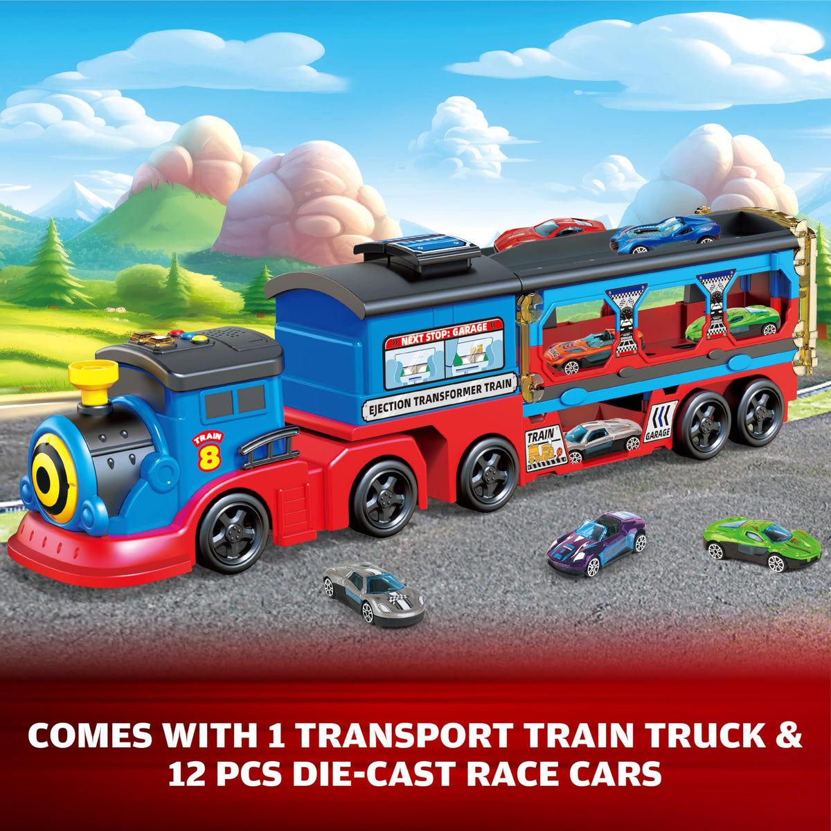 Durable, non toxic materials ensure safe, long lasting play.