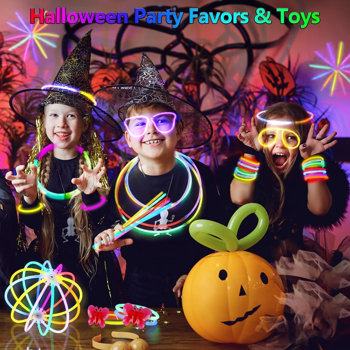 BUDI glow sticks for camping and outdoor glow-in-the-dark ambiance