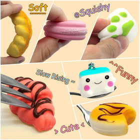 BUDI slow-rising panda bun squishies for tactile stress relief and fun