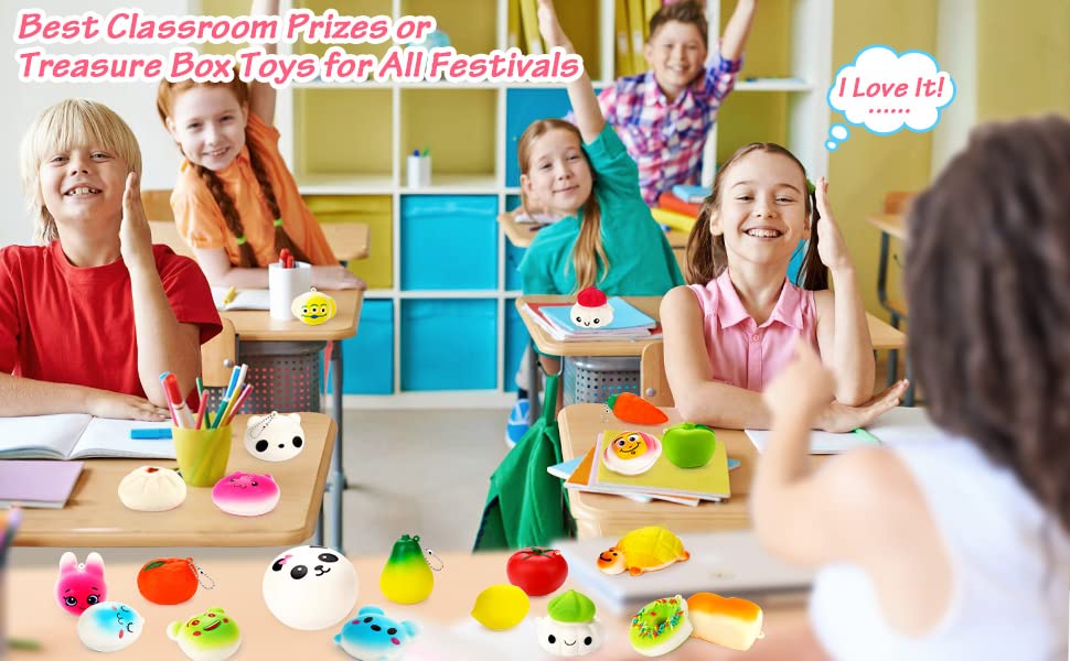 BUDI squishies with strap attachment for easy carry