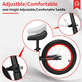 Soft grip handlebars on the Bueuwe bike reduce slipping