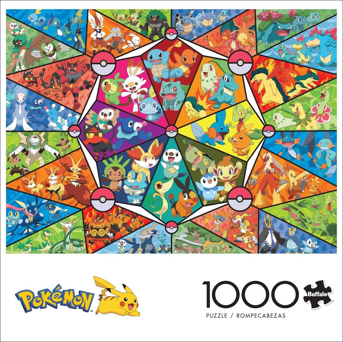 Buffalo Games 1000-piece puzzle with snap-fit pieces for secure, satisfying assembly
