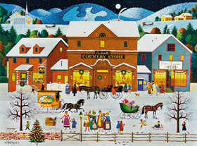 Buffalo Games Cauldwell's Country Store 1000-piece image aids steady progress.