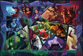 Buffalo Games Ceaco Disney Silver Select Villains puzzle comes in a collectible display box.