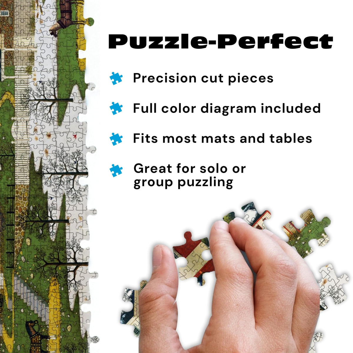 Buffalo Games Twilight Sentinel poster reference to guide assembly