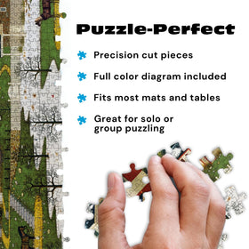 Buffalo Games Twilight Sentinel poster reference to guide assembly