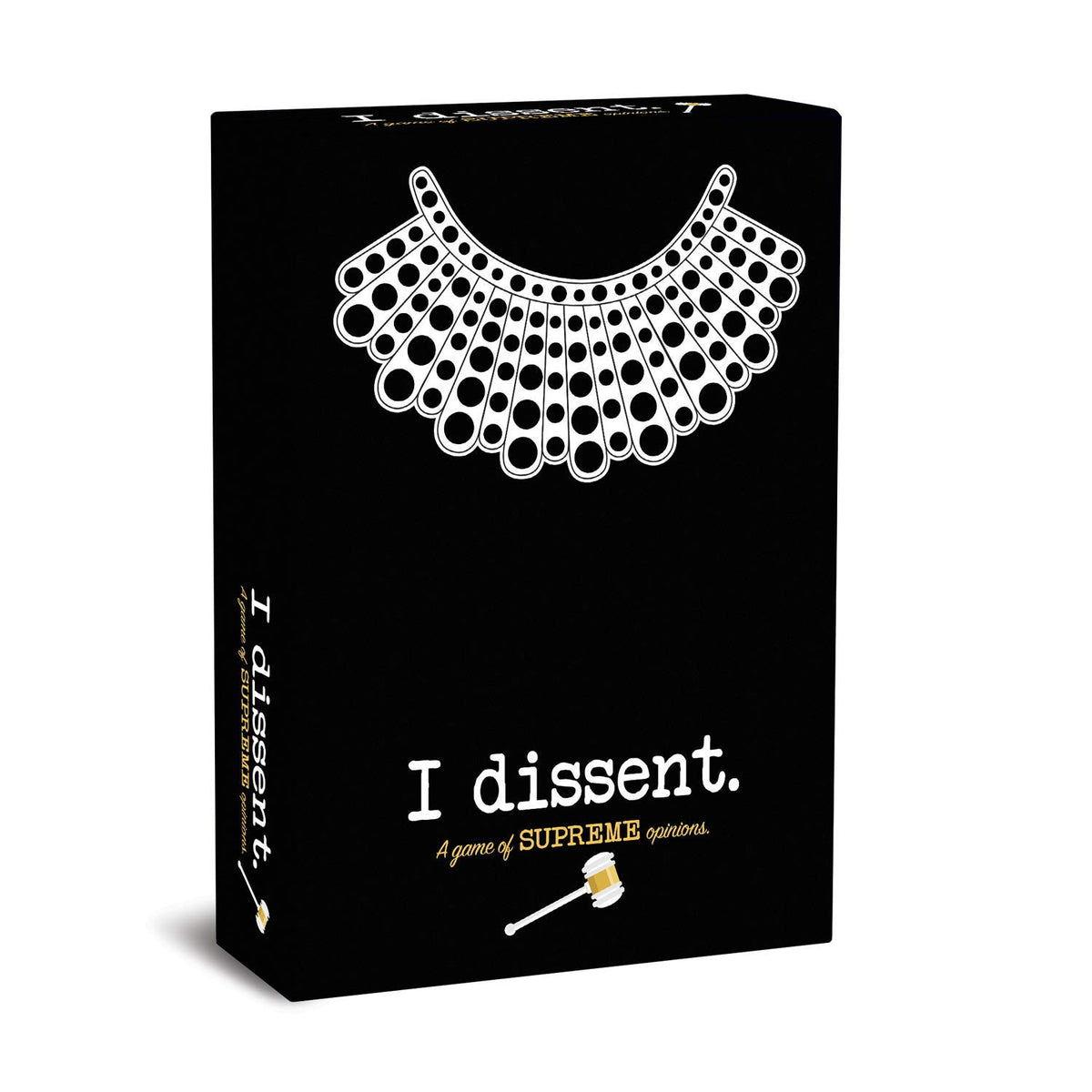 Buffalo Games I Dissent cover for a lively game night with a courtroom vibe