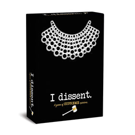 Buffalo Games I Dissent cover for a lively game night with a courtroom vibe