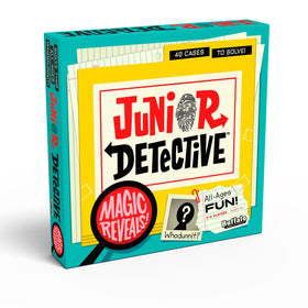 Buffalo Games Junior Detective case clues in action, boosting investigation skills during family game night.
