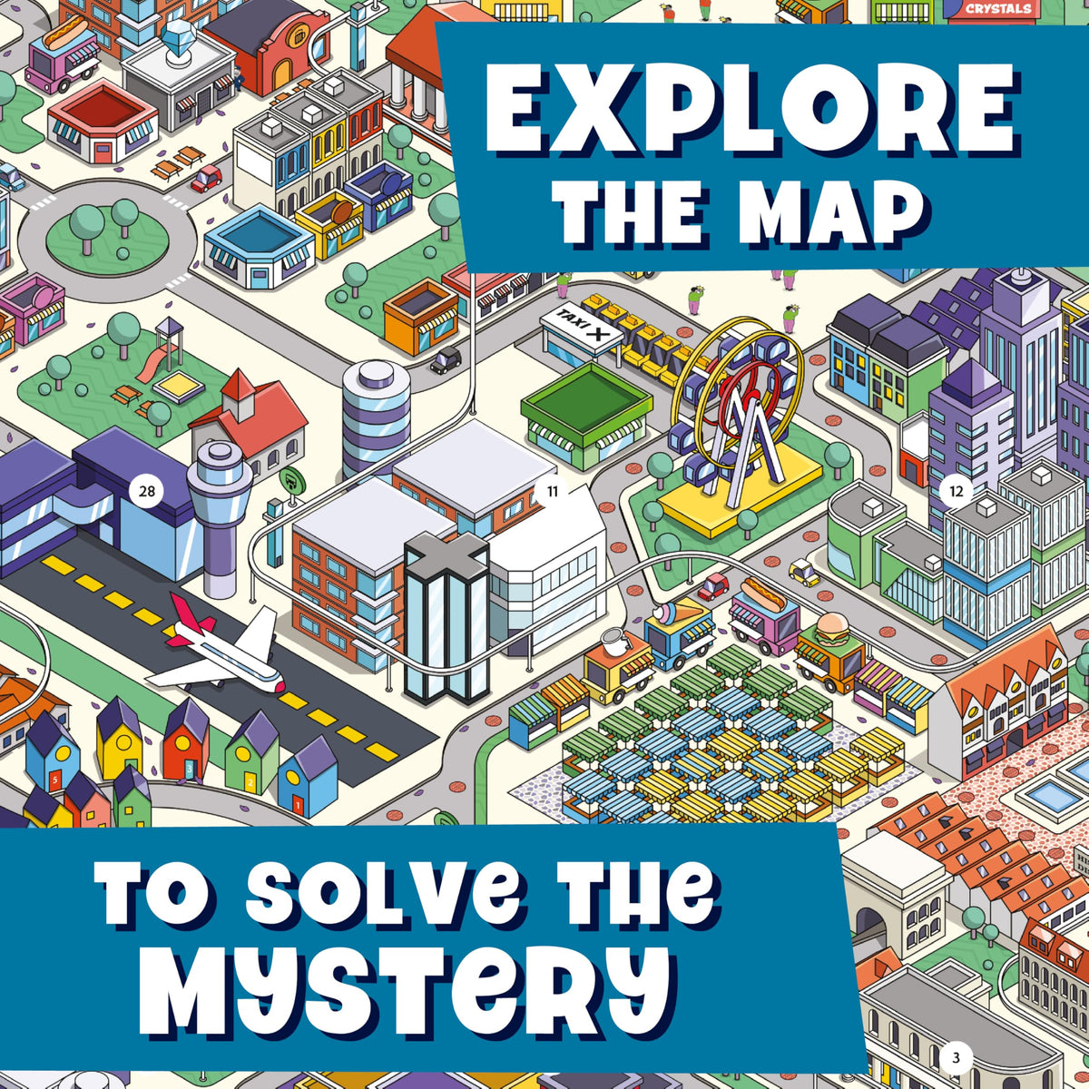 Buffalo Games Junior Detective Mysteries puzzle prompts help decode clues for engaging brain-teasers.