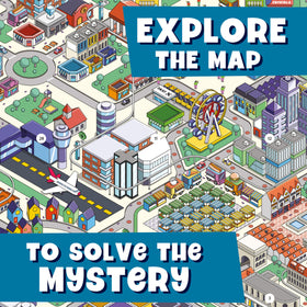Buffalo Games Junior Detective Mysteries puzzle prompts help decode clues for engaging brain-teasers.