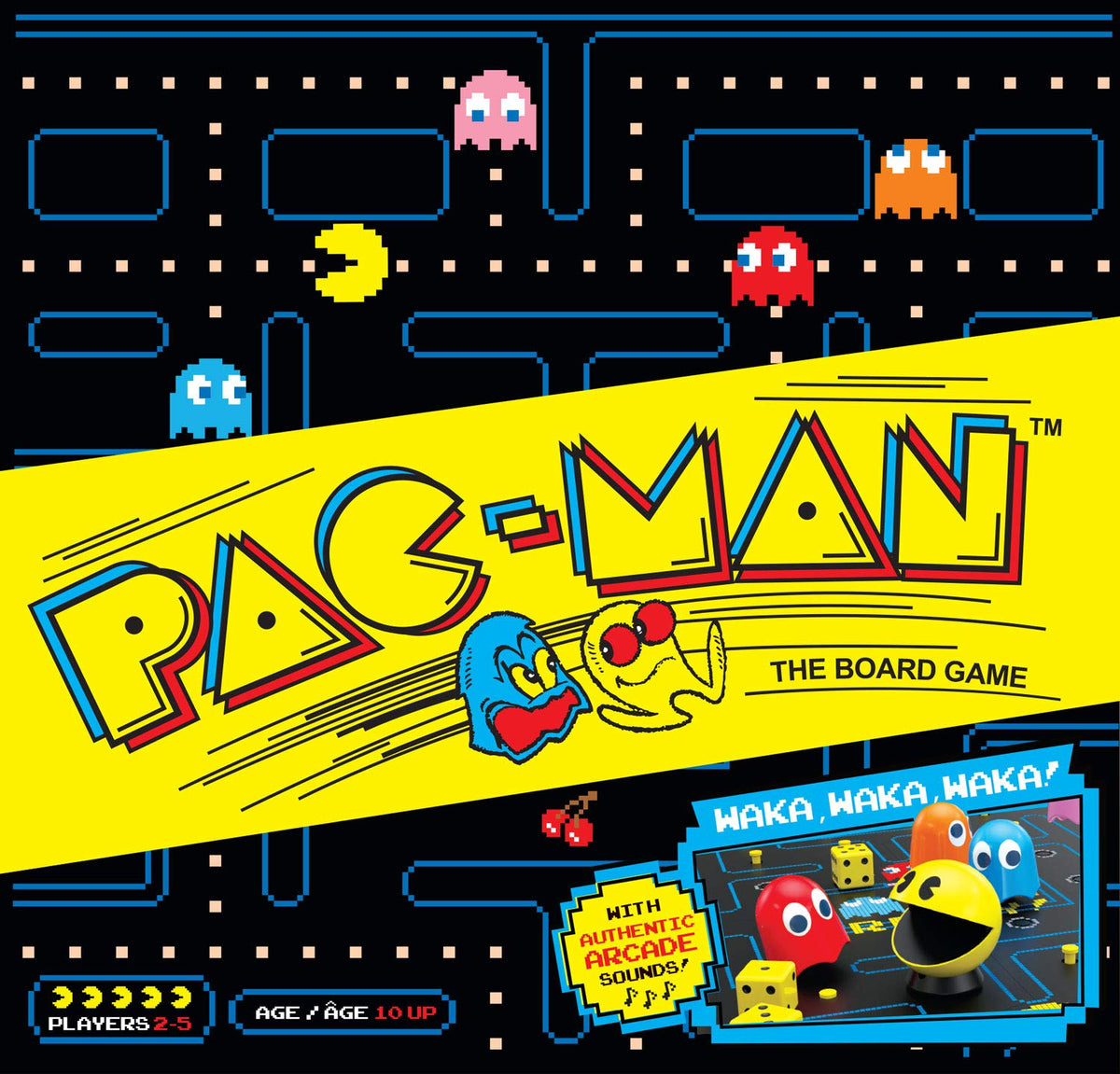 Buffalo Games Pac-Man ghost pawns bring competitive energy to play
