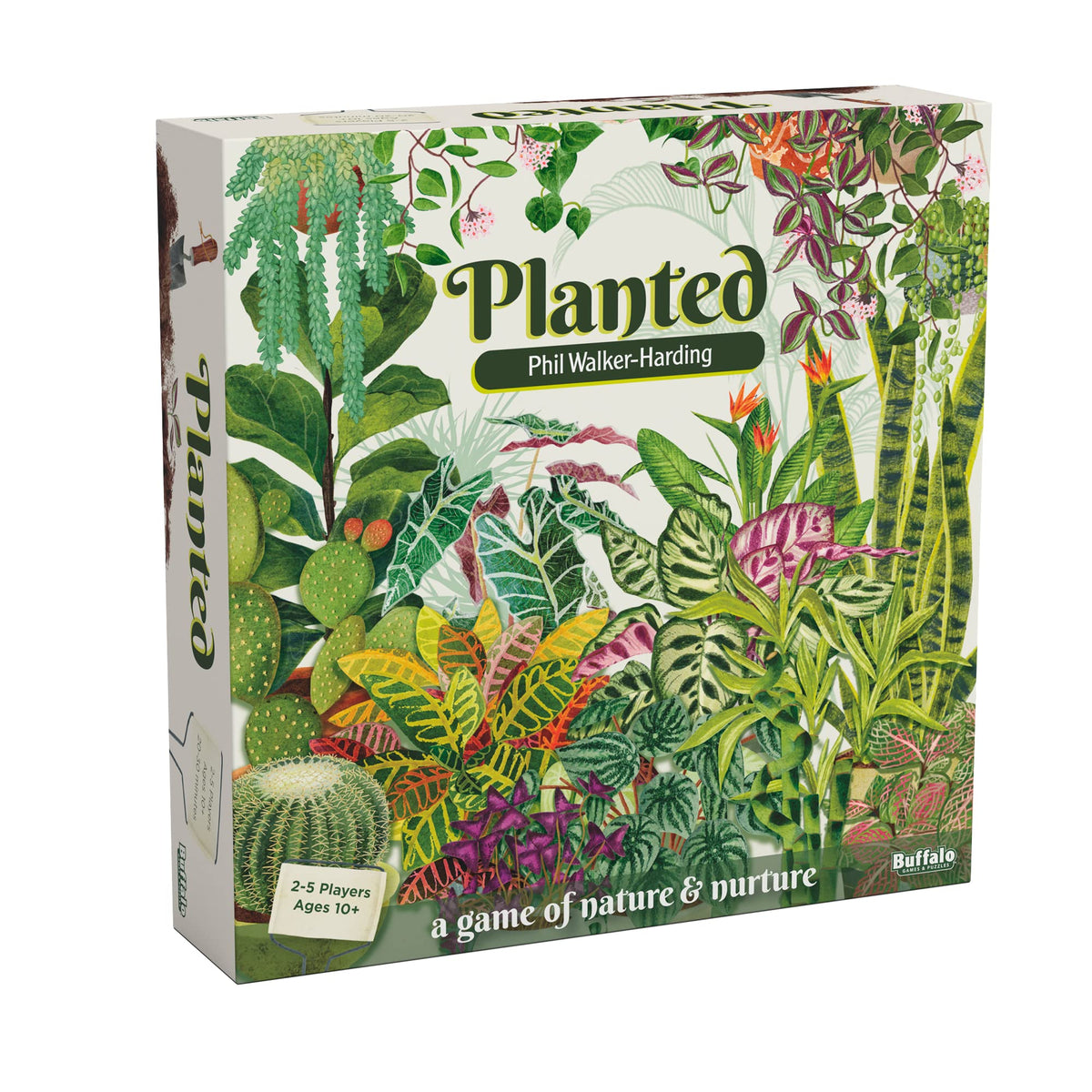 Buffalo Games Planted collection of diverse plant varieties for a cozy display.