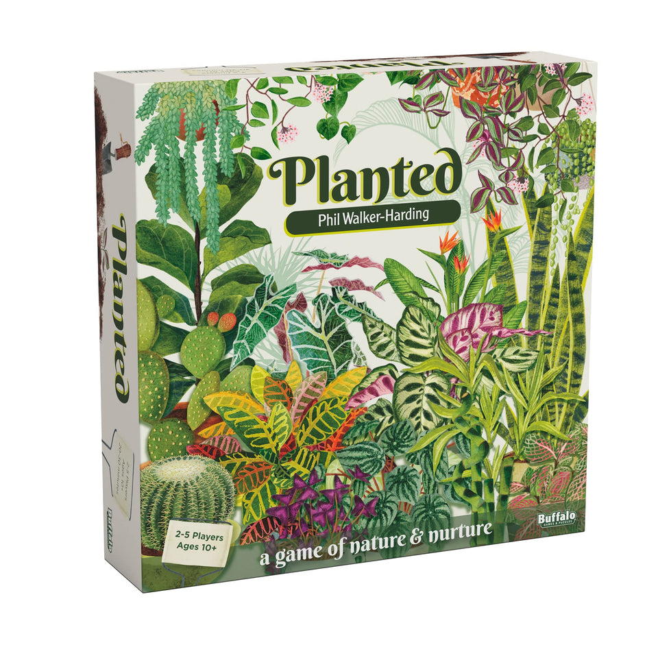 Buffalo Games Planted collection of diverse plant varieties for a cozy display.