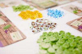 Buffalo Games Planted cards and tools for decorating a thriving nursery.
