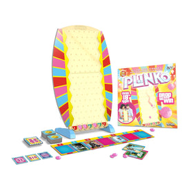 Buffalo Games Plinko board assembly for quick family play