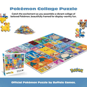 Buffalo Games Pokemon Frames interlocking pieces ensure a secure fit during assembly