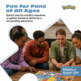 Buffalo Games Pokemon Frames premium packaging protects pieces and makes a ready-to-gift experience