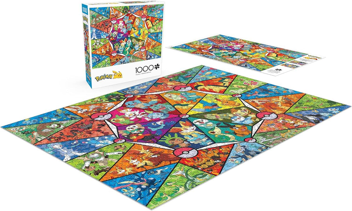 Buffalo Games puzzle poster reference included to guide your progress