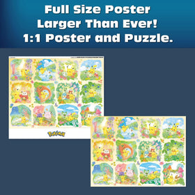 Buffalo Games Sapphire Select Pokemon detailed artwork inspires immersive puzzle solving.
