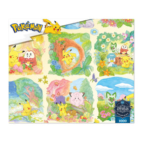 Buffalo Games Sapphire Select Pokemon interlocking pieces ensure precise assembly.