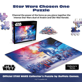 Reference poster guides assembly for Star Wars puzzle lovers