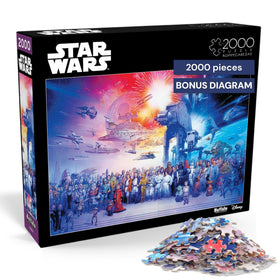 Buffalo Games Star Wars You Were The Chosen One puzzle front view for fans