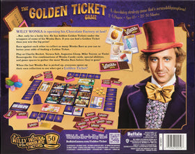 Buffalo Games Willy Wonka character cards feature unique abilities for each player, enhancing strategy.