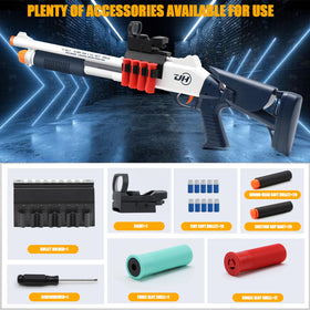 Bugrtey accessories include holder and screwdriver for easy assembly.
