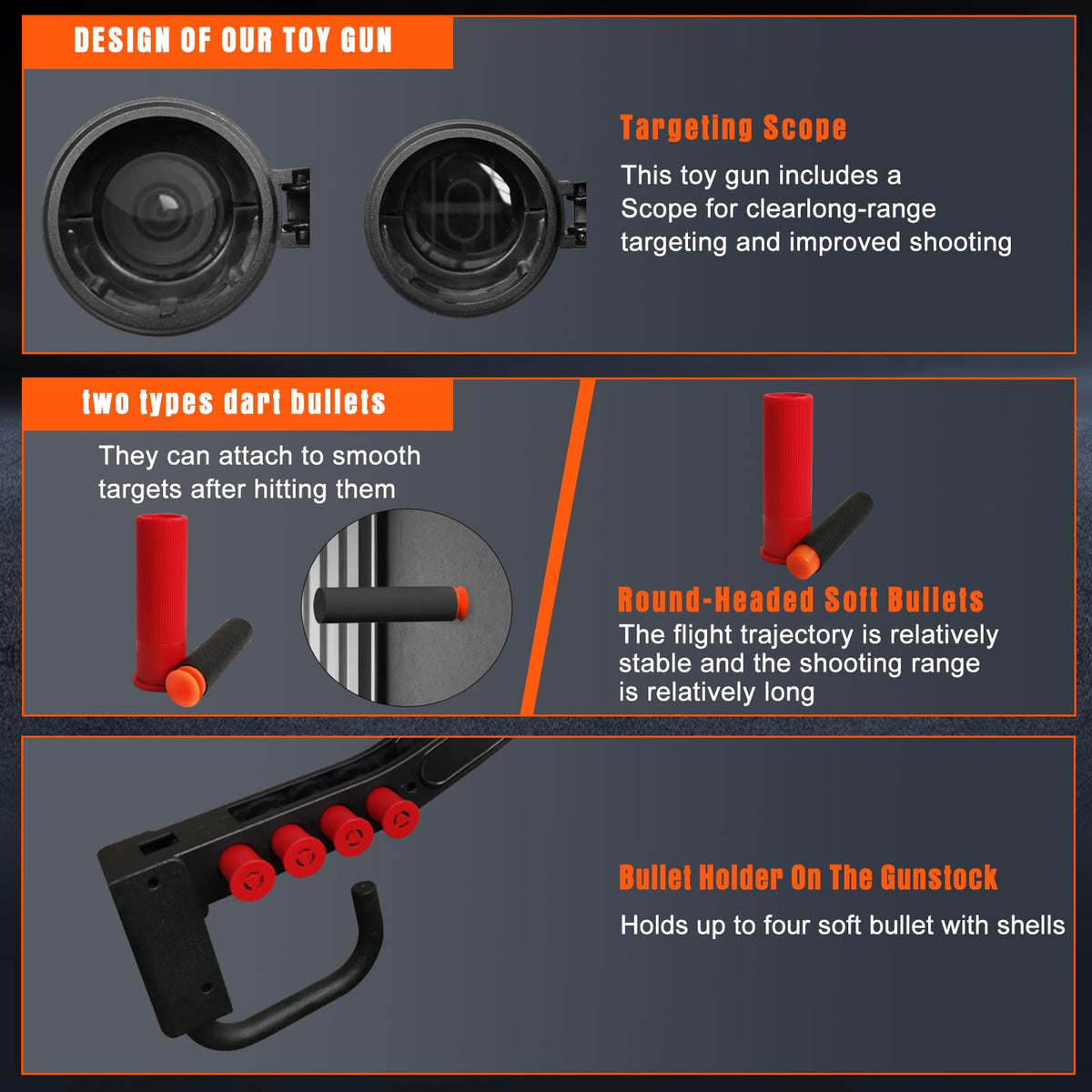 Bugrtey ergonomic grip with 360-degree rotating hook arm for comfortable handling