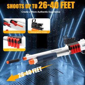 Bugrtey foam darts pack supports quick, safe projectile play.