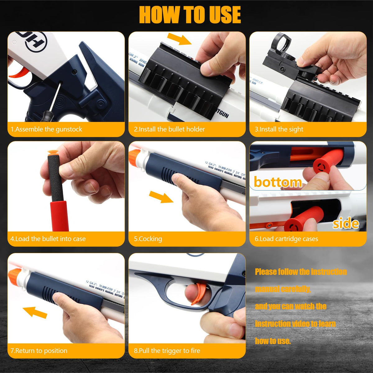 Bugrtey gift-ready foam blaster makes a fun outdoor gift.