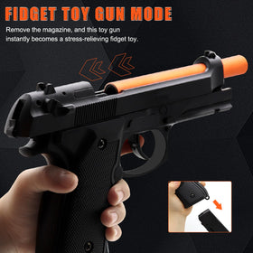 Bugrtey two magazines enable quick reloads during fast paced backyard battles