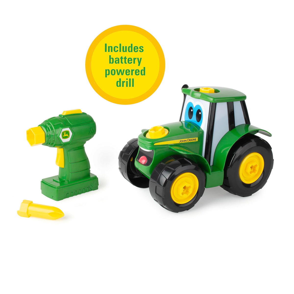 BUILD-A-BUDDY John Deere tractor toy official licensed graphics and colors