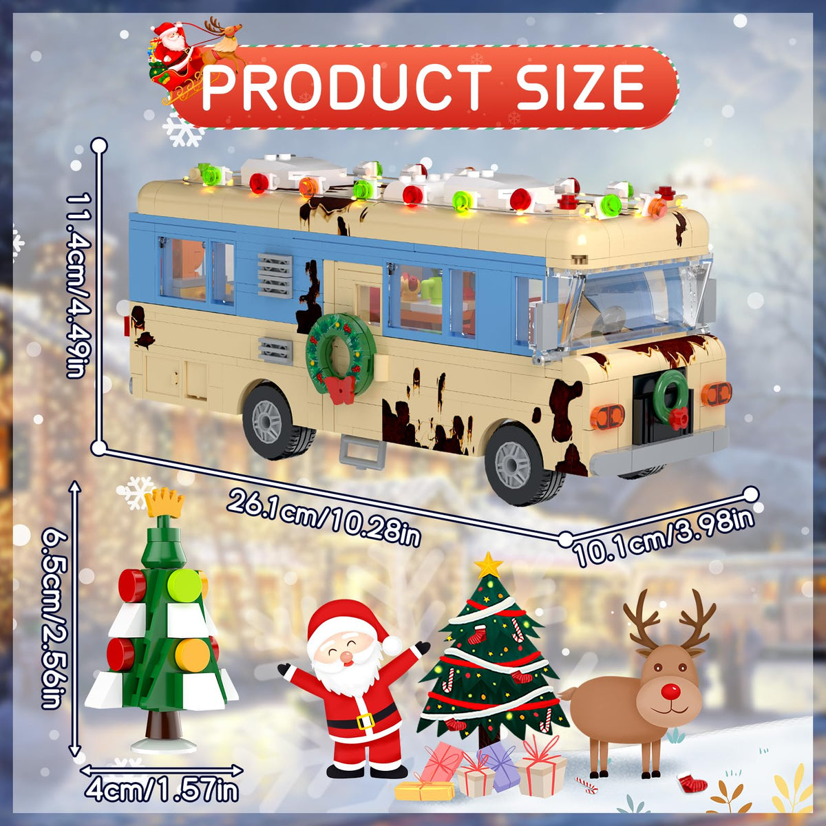 Includes 576-piece set supports creative, hands-on building sessions.