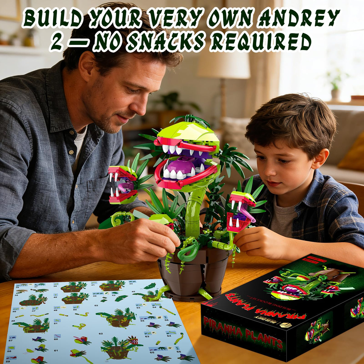 BUILDIFY Audrey II packaging gift box ideal for fans and gifting