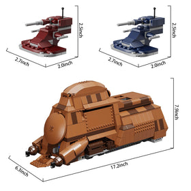 BuildingBoat two Droidekas ready for dramatic skirmishes and display.